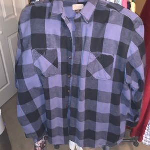 Flannel outer shirt